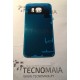 Tampa de Bateria Samsung S6 G920F Azul escura brilhante