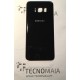 Tampa de Bateria Samsung S8 G950F Nova preta acabamento brilhante